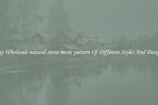 Buy Wholesale natural stone mosic pattern Of Different Styles And Designs