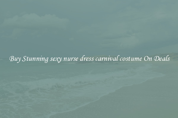 Buy Stunning sexy nurse dress carnival costume On Deals